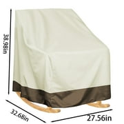 EARKITY Chair Covers, Patio Chair Covers, Outdoor Chair Cover, Patio Furniture Covers for Rocking Chair, Ash-proof Garden Furniture Stool Cover, Heavy Duty Lawn Patio Furniture Covers for Dining Chair